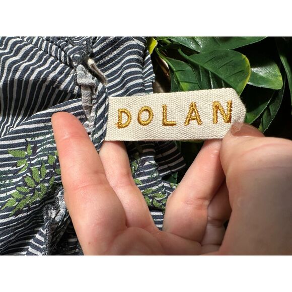 Anthropologie DOLAN Blue Button Up Long Sleeve Top Size Large - Picture 6 of 11